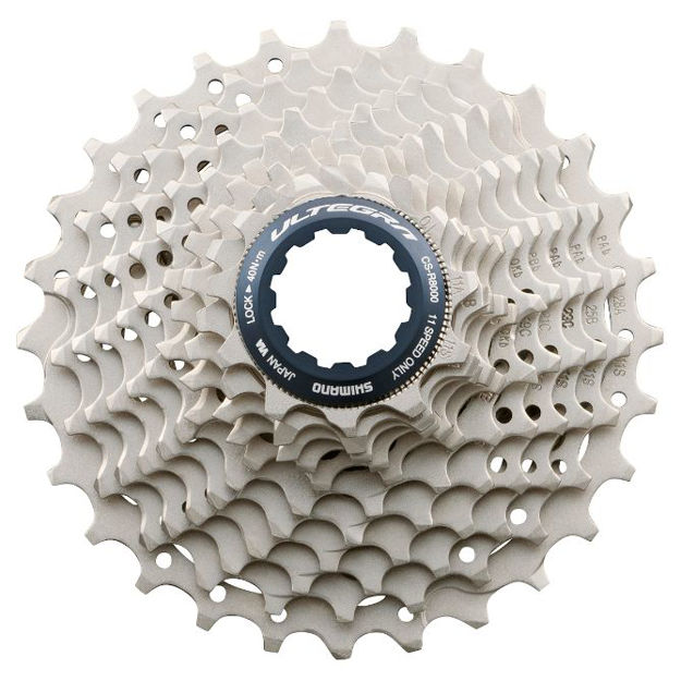 Picture of Shimano Ultegra CS-R8000 Cassette 11-Speed 11-28T Road